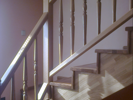 dubové schody a zábradlie | výroba schodísk